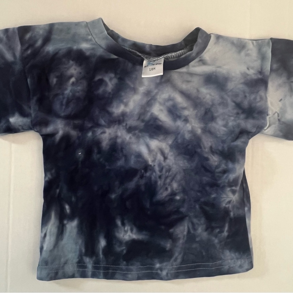 Little One Shop Brand, 18 month, Tie-Dye T-Shirt - Blue